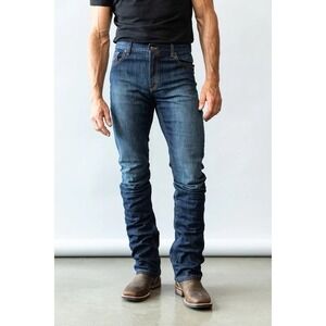 Kimes Ranch Mens Roger Low Rise Slim Fit Bootcut‎ Jeans Size 29